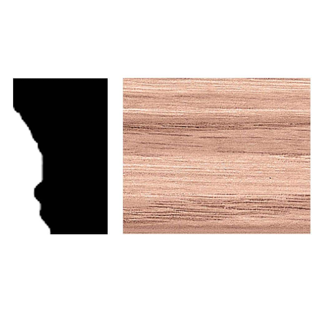 3/4 in. x 1-1/4 in. x 84 in. L Oak Wood Wall Panel Moulding