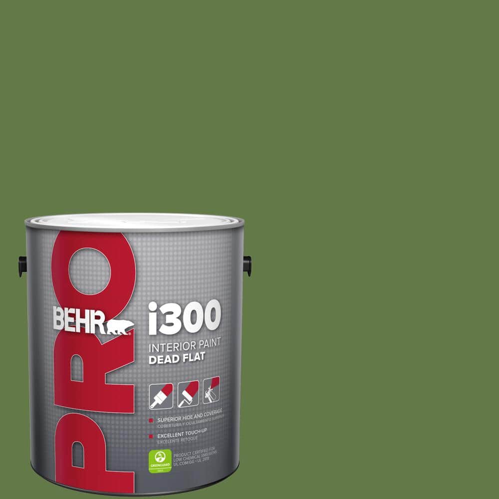 1 gal. #M370-7 Mown Grass Dead Flat Interior Paint price history on PriceWatchPro