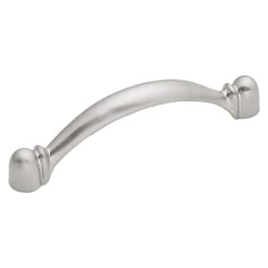 Conquest Collection 3 in. (76 mm) Satin Nickel Cabinet Door and Drawer Pull (25-Pack)