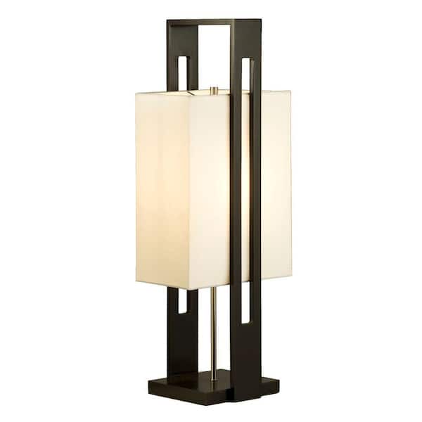 Filament Design Astrulux 30 in. Dark Brown Incandescent Table Lamp