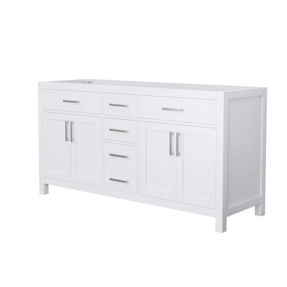 Beckett 65 in. Bath Vanity Cabinet without Top in White price history on PriceWatchPro
