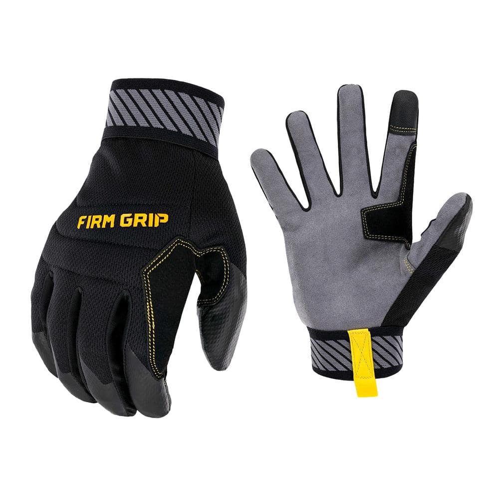 FIRM GRIP Large Dura-Knit Work Gloves 65127-06 - The Home Depot