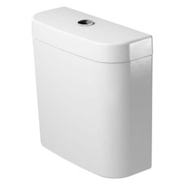Duravit Darling New 1.6/0.8 GPF Dual Flush Toilet Tank Only in White