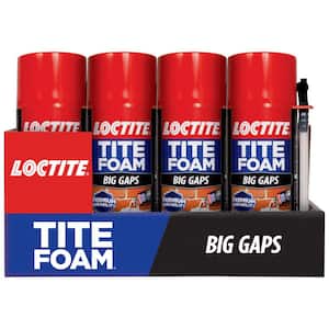 TITE FOAM Big Gaps 12 oz. Insulating Spray Foam Sealant (12-Pack)