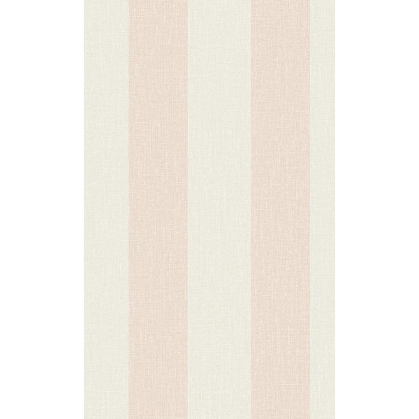 Walls Republic Pink Simple Stripes Printed Non-Woven Paper Non-Pasted Textured Wallpaper 57 sq. ft.