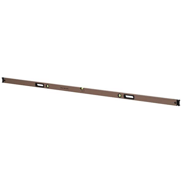 SPEC OPS 96 in. Magnetic Box Beam Level, Tourniquet Bungee System, 33% Larger Block Vials, Aluminum