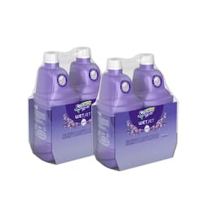 WetJet 42.2 oz. Lavender Vanilla and Comfort Scent Liquid Hardwood Floor Cleaner Refill (2-Count, Multi-Pack of 2)
