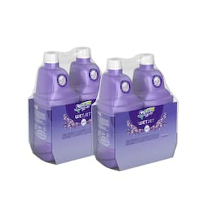 Swiffer WetJet 42.2 oz. Lavender Vanilla and Comfort Scent Liquid Hardwood Floor  Cleaner Refill (2-Count, Multi-Pack of 2) 078557164773 - The Home Depot