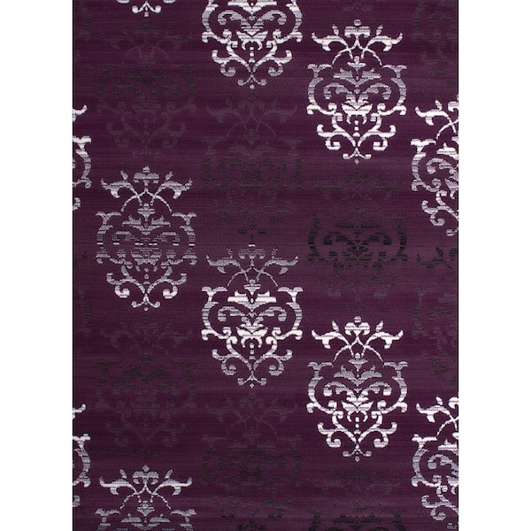 United Weavers Dallas Countess Lilac 5 ft. x 7 ft. Indoor Area Rug