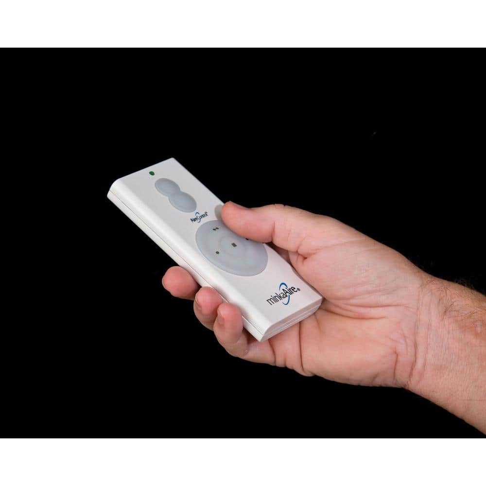 White Handheld Remote Control for Ceiling Fans