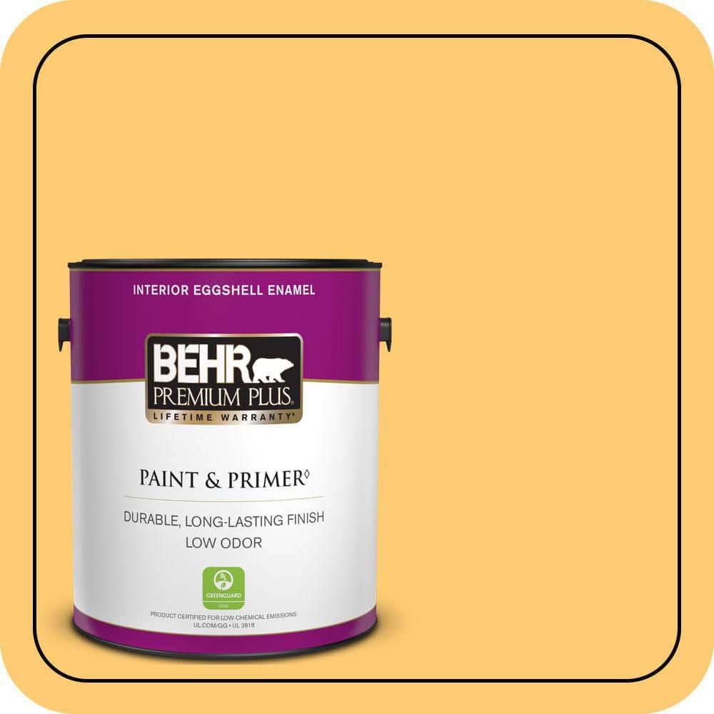 1 gal. #310B-5 Spiced Butternut Eggshell Enamel Low Odor Interior Paint & Primer price history on PriceWatchPro