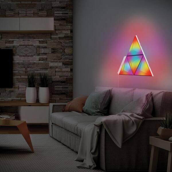 Monster 11 in. x 10 in. White Smart Prism Modular 3D
