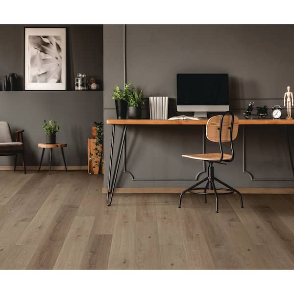 Newloch 20 MIL x 7 in. W x 48 in. L Click Lock Waterproof Rigid Core Luxury Vinyl Plank (23.68 sq. ft./case)