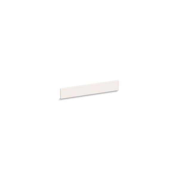 24 in. W Quartz Vanity Backsplash in Pure White