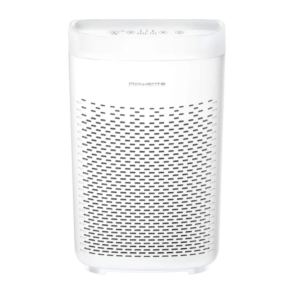 White HEPA and Carbon Filtration Home Air Purifier