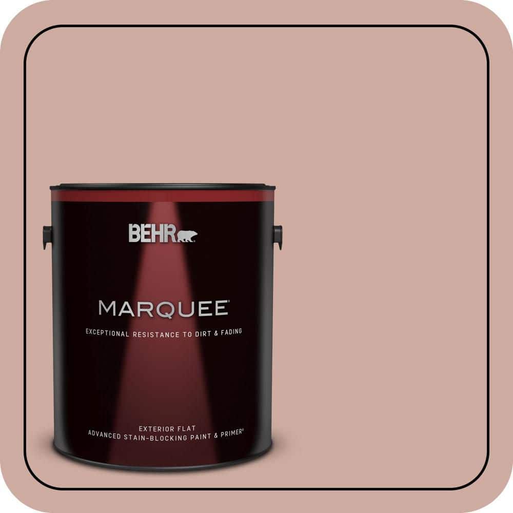 1 gal. #MQ1-50 Art Deco Pink Flat Exterior Paint & Primer price history on PriceWatchPro