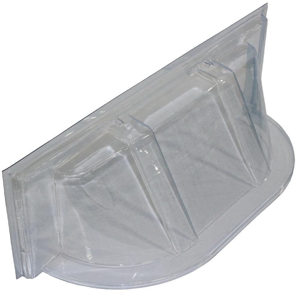 SHAPE PRODUCTS 39 in. W x 13 in. D x 15 in. H Economy Straight Bubble Window Well Cover