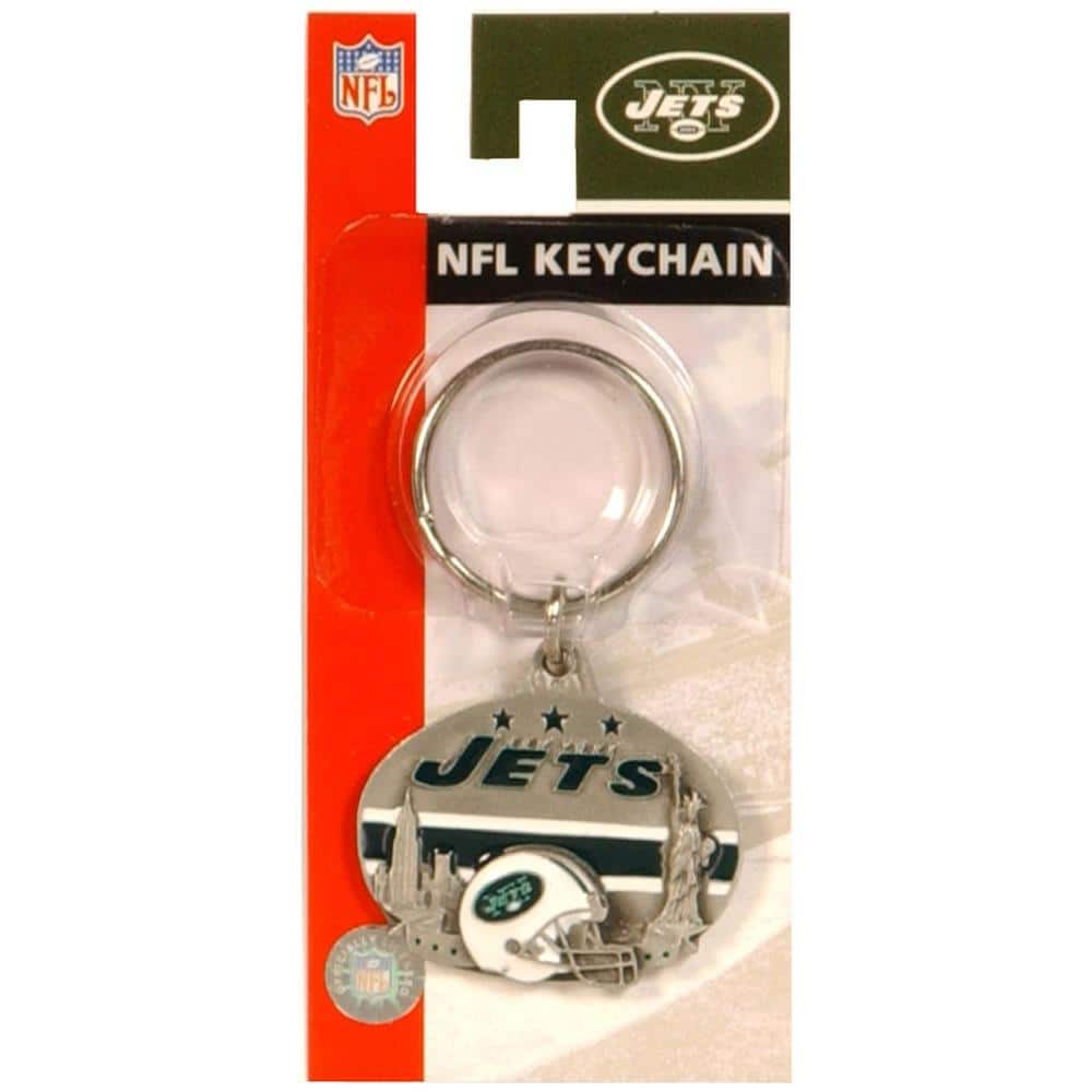 NEW YORK JETS BOTTLE OPENER KEYRING