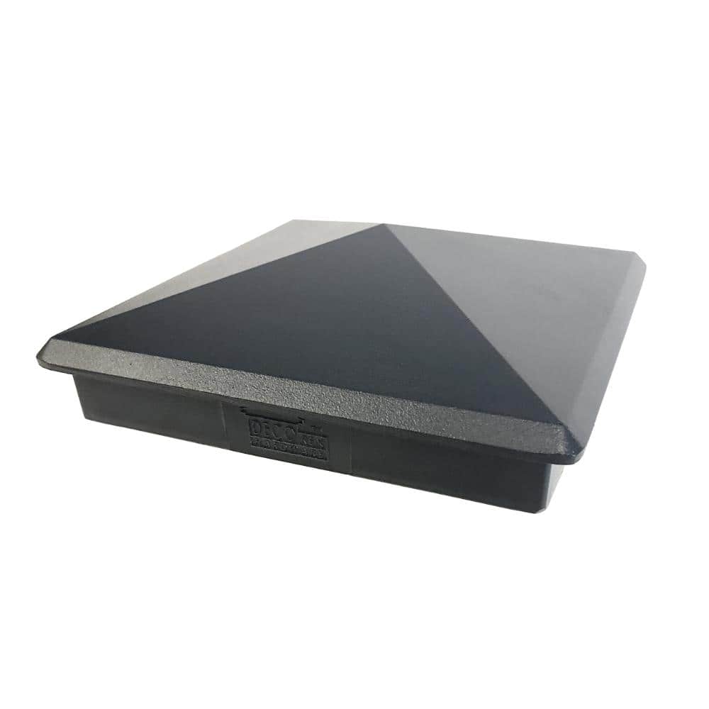 "5.5"" x 5.5"" Aluminium Pyramid Post Cap for True 5.5"" x 5.5"" Wood Posts – Heavy-Duty Black Outdoor Deck & Fence Post Cap" price history on PriceWatchPro