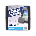 3 Length x 3 Width x 3 Height White 3/4 Wall Thickness Pack of 1000 Partners Brand PPF201MS Foam Corner Protectors for Moving 