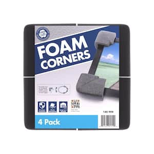 . 33 ft. L x 4 in. W Foam Corners (100-Pack)