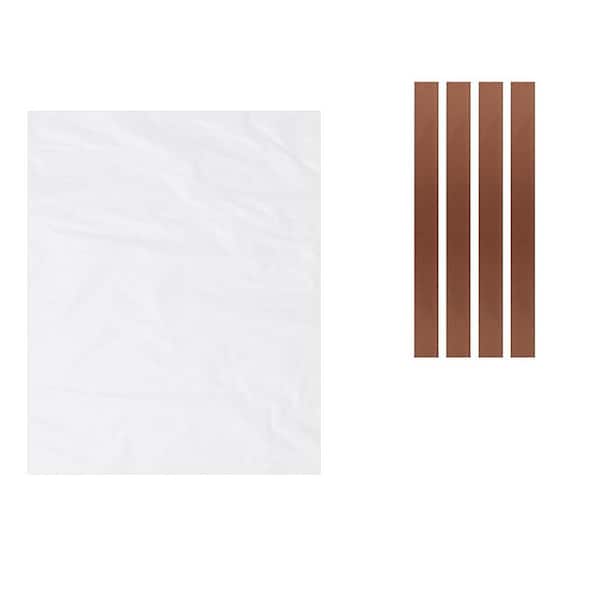 40 x 60 Moistureproof Dustproof Large Clear Plastic Storage Bags Reusable for Luggage Furniture 4 Pack