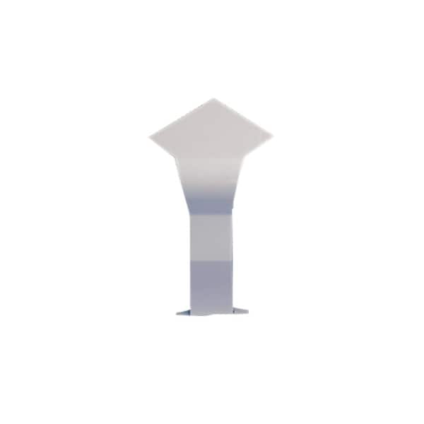 Slant/Fin Multi/Pak 88 90-Degree Inside Corner for Baseboard Heaters in Nu White