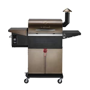 573 sq. in. Wood Pellet Grill and Smoker in Other