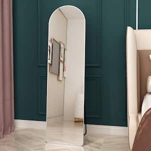 16.5 in. W x 60 in. H Arched Framed Sliver Mirror For Bedroom
