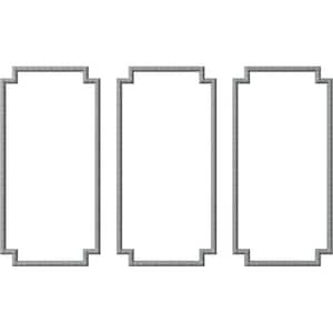 13.35 Sq. Ft. Unfinished Polyurethane Sellek Panel Moulding Kit (Triple Panel)