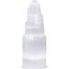 Himalayan Glow Selenite Crystal Skyscraper Tower 15 cm L, Natural Healing & Calming Effects without Cord for Home Decor 3 lbs.-5 lbs. 1055