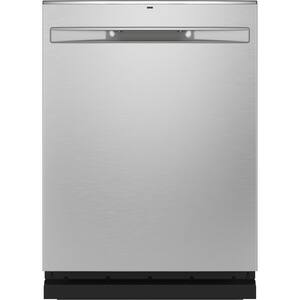 24 in. Stainless Steel Top Control Built-In Tall Tub Dishwasher with Stainless Steel Tub, Steam Cleaning, and 48 dBA