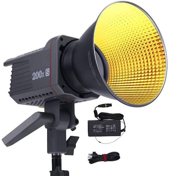 Bi-Color COB LED Video Light with App Control and 9 Lighting Effects