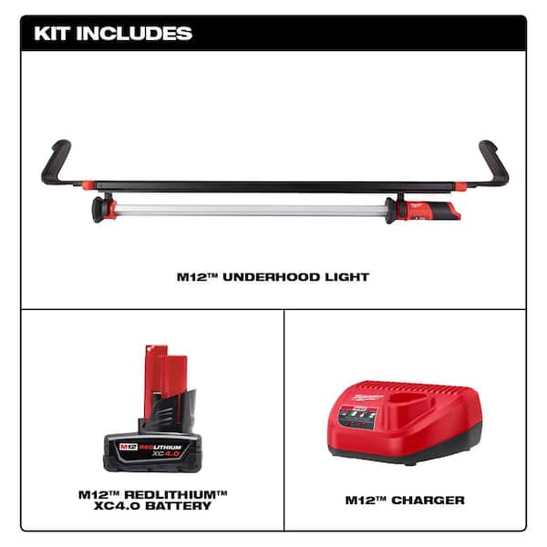 Milwaukee M12 12-Volt Lithium-Ion XC High Output 5.0 Ah Battery Pack  48-11-2450 - The Home Depot