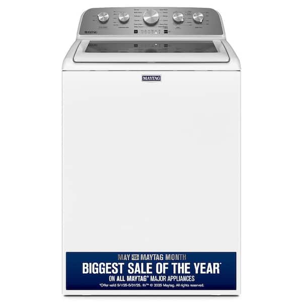 Maytag 4.8 cu. ft. Top Load Washer in White with Extra Power