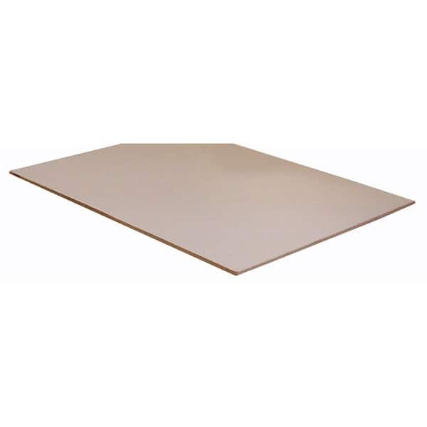 Unbranded White Hardboard Panel (Common: 1/8 in. x 3 ft. x 7 ft.; Actual: 0.110 in. x 36.5 in. x 84.5 in.)