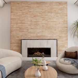 Aspdin Brick Essence Cotto 2-3/8 in. x 9-3/4 in. Porcelain Floor and Wall Take Home Tile Sample