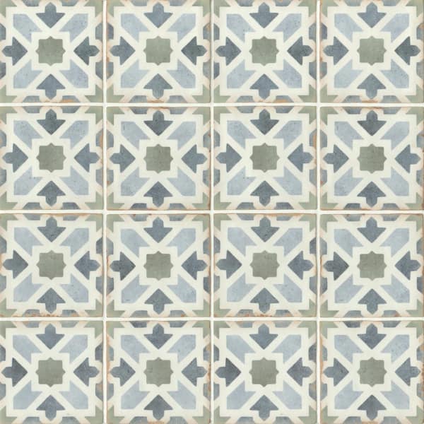 Casablanca Square 5 in. x 5 in. Kenzi Ceramic Tile (5.27 sq. ft./Case)