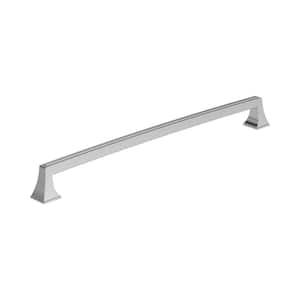 Mulholland 12-5/8 in. (320 mm) Center-to-Center Polished Chrome Cabinet Bar Pull (1-Pack)