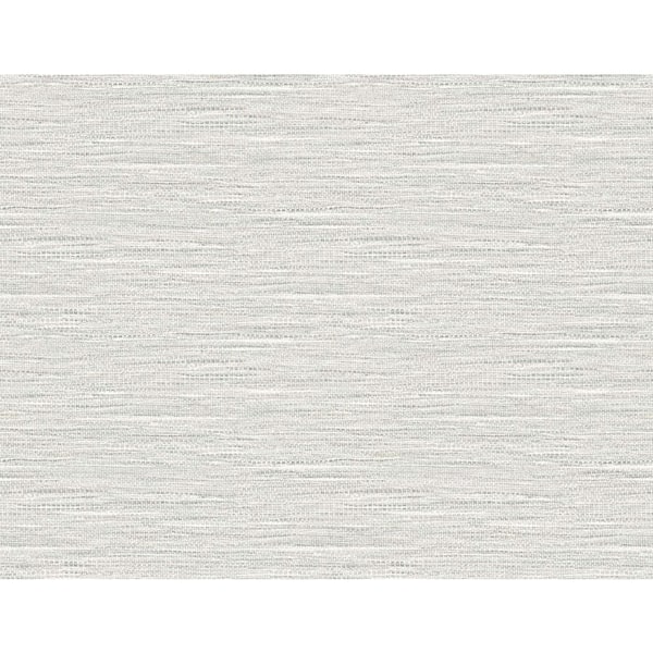 DuPont 60.75 sq. ft. Tedlar Smokey Pearl Braided Faux Jute High Performance Vinyl Unpasted Wallpaper Roll