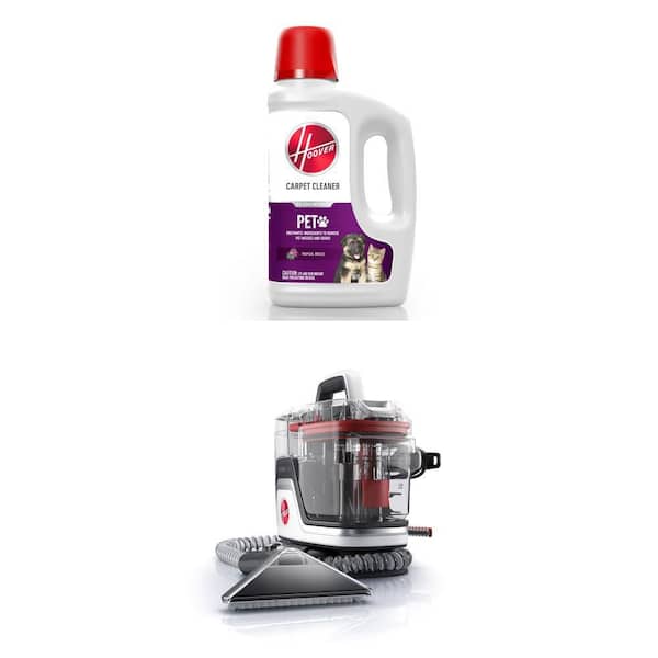 64oz Pet Carpet Cleaner for Stains and Odors with CleanSlate Pro Portable Spot Cleaner