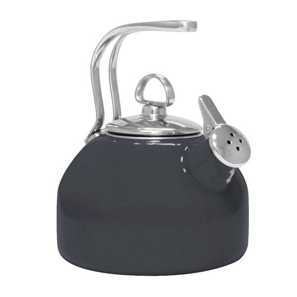 Chantal Whistling Tea Kettle in Onyx + Reviews