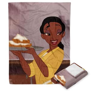 Disney the Princess and the Frog Fresh Beignets Silk Touch Multicolor Throw Blanket