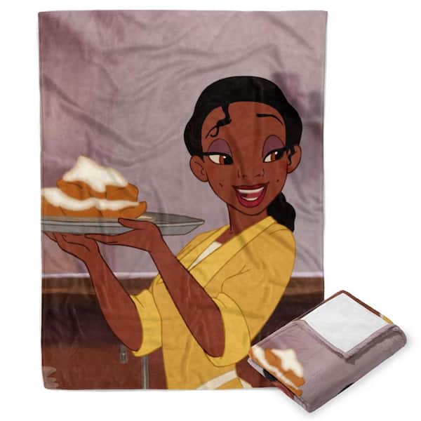 THE NORTHWEST GROUP Disney the Princess and the Frog Fresh Beignets Silk Touch Multicolor Throw Blanket