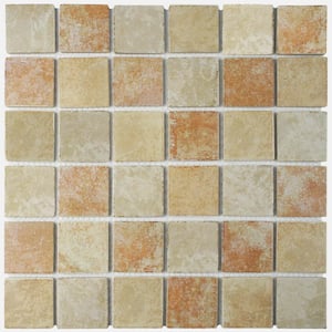 Take Home Tile Sample - Colorado Quad Adobe 6 in. x 6 in. Porcelain Mosaic