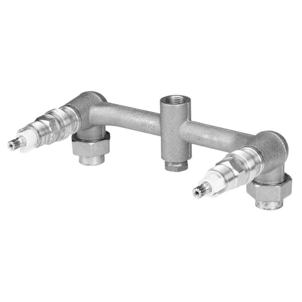 Pfister 8 in. Fixed Cast Brass 2-Handle Tub Valve Body
