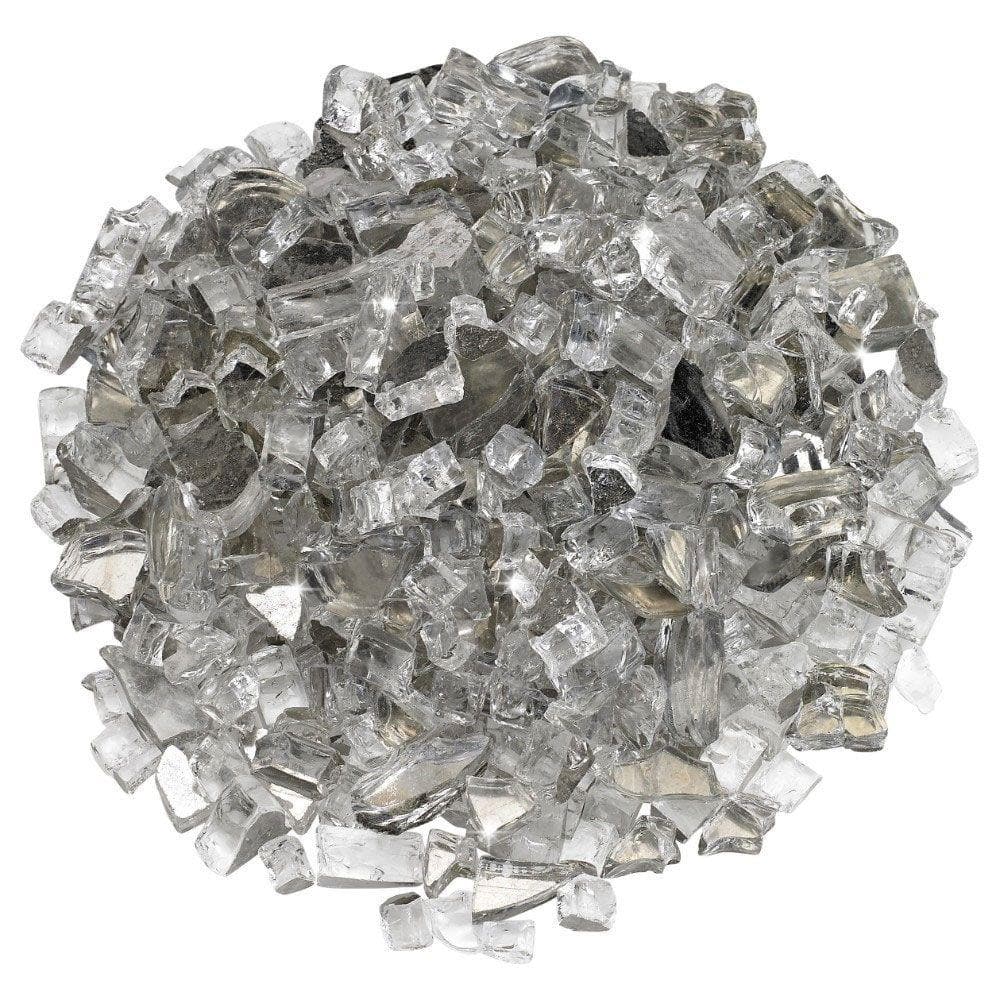 1/2 in. Starfire Reflective Fire Glass 10 lbs. Bag