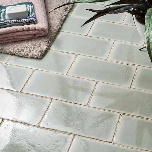 Winston Sage 6 in. x 12 in. Glazed Wall Porcelain Tile (22-Piece, 10.76 sq. ft./Case)