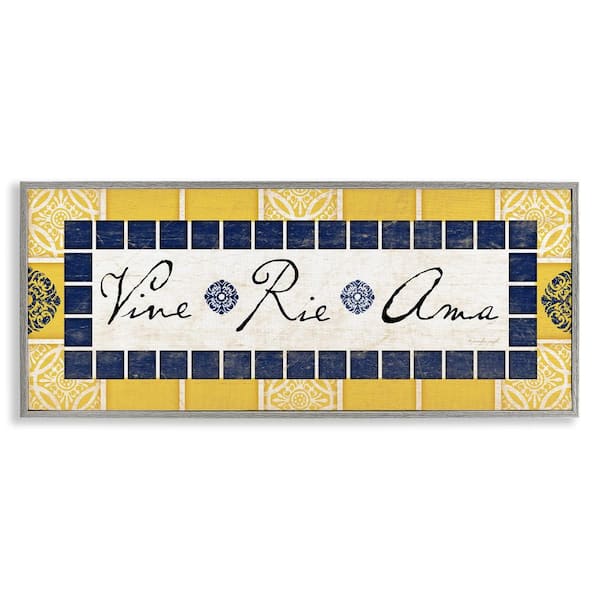 Stupell Industries Live Laugh Love by Jennifer Pugh Gray Framed Typography Giclee Art Print 13 in. x 30 in.