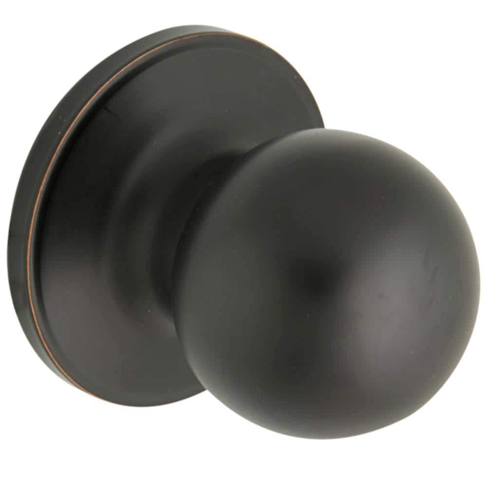 Simple Series Ball Aged Bronze Hall and Closet Door Knob